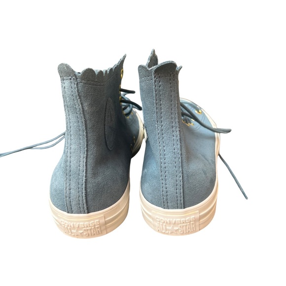 Converse Women’s Chuck Taylor All Star High Too Frilly Thrills Casual Sneakers - Picture 9 of 14